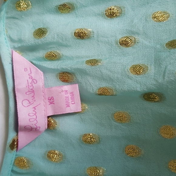 Lilly Pulitzer Rilla Sheer Silk Blouse - Picture 3 of 6